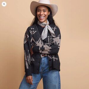 Pendleton Graphic Cardigan